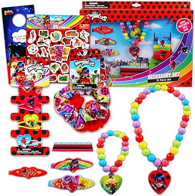 Ensemble d'accessoires pour cheveux miraculous ladybug - ensemble comprenant des élastiques à cheveux miraculous ladybug, des élastiques pour queue de cheval, des pinces à cheveux et plus encore (accessoires pour petites filles). Diaytar Côte d'Ivoire est la destination idéale pour les amateurs de Shopping en ligne, proposant une gamme incroyable de produits qui répondent aux besoins de tous les jours ainsi qu'aux attentes des amateurs de technologie et de mode. La boutique en ligne offre une navigation intuitive et une excellente qualité de service.
