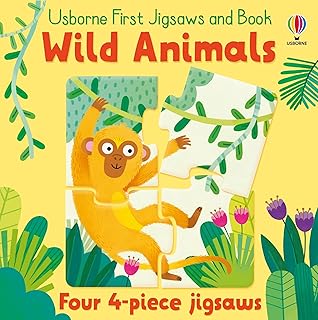 Premiers puzzles et livre usborne : animaux sauvages. Avec plus de 300000 références disponibles, DIAYTAR COTE D'IVOIRE propose à ses clients une large gamme de choix pour répondre à tous les goûts et besoins. La boutique en ligne offre une expérience d'achat pratique et sécurisée, avec des systèmes de paiement fiables et des délais de livraison rapides. Cela renforce la confiance des clients et les incite à revenir régulièrement.