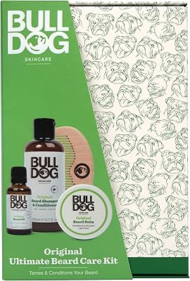 Bulldog skincare kit de soin de barbe original ultimate coffret cadeau pour hommes. DIAYTAR COTE D'IVOIRE est une boutique en ligne généraliste qui propose plus de 300000 références de produits divers, pour répondre aux besoins de tous les consommateurs ivoiriens. Avec une large gamme de produits, cette boutique en ligne est devenue la référence en Cote d'Ivoire. 