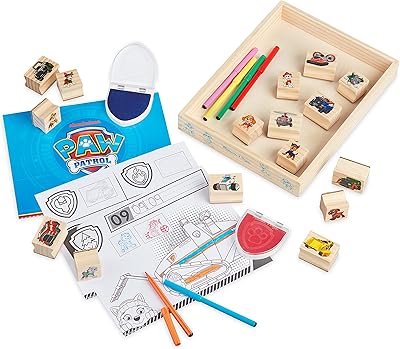 Jeu de tampons en bois melissa & doug paw patrol avec marqueurs - bloc d'activités de 25 pièces, multicolore, 33264. La boutique en ligne DIAYTAR COTE D'IVOIRE se distingue par sa facilité d'utilisation et sa naviguation intuitive. Les clients peuvent facilement trouver les produits qu'ils recherchent grâce à la fonction de recherche et aux catégories de produits bien organisées. La boutique propose également des services de paiement sécurisés pour une transaction en toute confiance.