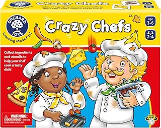 Orchard toys crazy chefs moose game aidez à préparer un repas dans ce