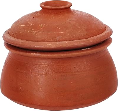 Marmite en argile biryani faite à la main royalford, rf10591. peut être utilisée sur une cuisinière à gaz ou un feu ouvert, marmite 100% naturelle pour le riz, les currys et les desserts, marron. DIAYTAR COTE D'IVOIRE, leader de la vente en ligne en Côte d'Ivoire, propose plus de 300 000 références de produits de qualité. Cette boutique en ligne généraliste offre une large gamme de produits allant de l'électronique à la mode, en passant par les produits de maison et les accessoires. Elle garantit une expérience d'achat sécurisée et fiable.