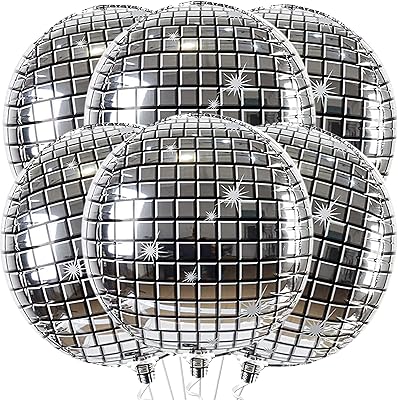 Grands ballons disco pour décorations de fête disco des années 70, paquet de 6 4d 22" grands ballons disco ronds argentés métallisés, décorations de fête d'enterrement de vie de jeune fille et d'anniversaire 2023. DIAYTAR COTE D'IVOIRE, la boutique en ligne généraliste de confiance, offre plus de 300000 références de produits pour répondre à tous vos besoins. Avec une grande variété de catégories, vous trouverez facilement ce que vous cherchez. Leader en Cote d'Ivoire, DIAYTAR COTE D'IVOIRE garantit une expérience d'achat en ligne de qualité.