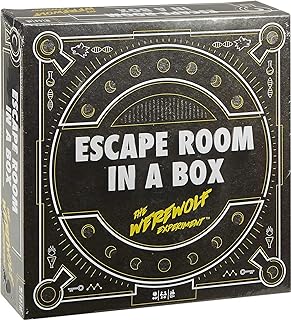 Scape room box le jeu d'expérience du loup-garou pour adultes et enfants