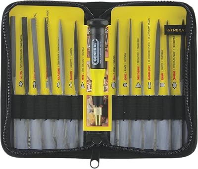 Ensemble de limes aiguilles de style suisse general tools 707475, 12 pièces, noir, ensemble de 12 pièces et poignée. Diaytar Côte d'Ivoire dispose d'une vaste sélection de produits de qualité à des prix compétitifs, répondant ainsi aux besoins de ses clients. La boutique en ligne est équipée d'un système de paiement sécurisé et propose des options de livraison rapides et fiables. Les clients peuvent profiter d'une expérience d'achat en ligne fluide et pratique.