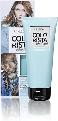 Coloration capillaire semi-permanente l'oréal colorista wash out aqua blue