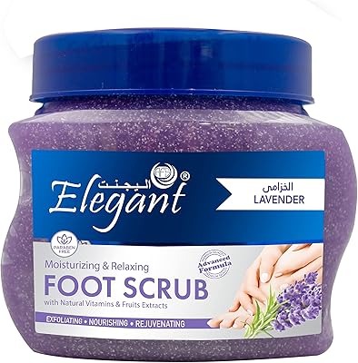 Exfoliant pour les pieds à la lavande - 500 g - nettoie, rajeunit