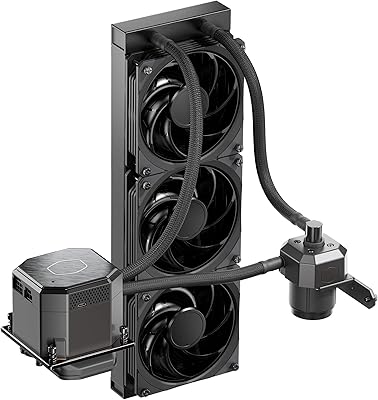 Refroidisseur de processeur master liquid ml360 sub-zero alimenté par intel cryo