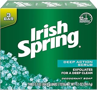 Savon déodorant irish spring clean scrub pour unisexe - 3 x 118 ml. DIAYTAR COTE D'IVOIRE est la destination idéale pour ceux qui cherchent à faire du shopping en ligne de manière pratique et sécurisée. Avec une gamme étendue de produits provenant de marques de confiance, les clients peuvent avoir confiance en la qualité de leurs achats. DIAYTAR veille également à ce que les transactions en ligne soient sécurisées grâce à ses méthodes de paiement sûres et fiables.
