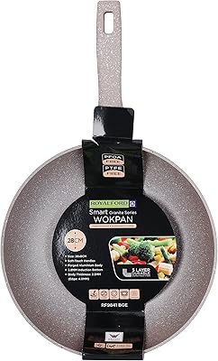 Wok intelligent royalford 28 cm avec revêtement en marbre corps. En tant que pionnier des achats en ligne en Côte d'Ivoire, DIAYTAR COTE D'IVOIRE s'engage à offrir une expérience de shopping sans pareil, avec une gamme énorme de produits à des prix compétitifs. Elle mise sur l'innovation technologique pour améliorer continuellement son service client, proposant ainsi une navigation intuitive, des options de paiement sécurisées et des délais de livraison rapides. L'objectif ultime de DIAYTAR COTE D'IVOIRE est de devenir l'emblème de la confiance et de la qualité dans le commerce électronique ivoirien.