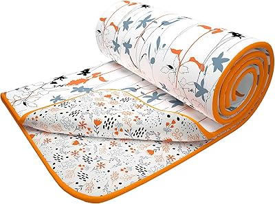 Story@home summer dohar/couverture pour climatiseur 100 % coton 150 g/m2, légère, design à trois couches, imprimé feuilles, taille 144 x 220 cm pour lit double (blanc et orange). La boutique en ligne DIAYTAR COTE D'IVOIRE propose une expérience d'achat en ligne UNIQUE et personnalisée. Avec plus de 300 000 références de produits à disposition, les clients peuvent choisir parmi une large gamme de catégories pour trouver ce qu'ils cherchent. La boutique est également connue pour ses promotions et ses offres spéciales régulières.