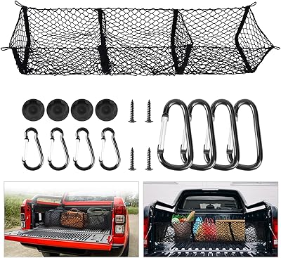 Filet de chargement pour lit de camion, organisateurs de coffre et rangement d'accessoires pour chevrolet silverado et gmc 2013-2023 - organisateurs de coffre et rangement - filet de chargement pour pick-up. DIAYTAR COTE D'IVOIRE comprend l'importance de la satisfaction client et met tout en œuvre pour s'assurer que chaque achat se déroule sans encombre. La boutique dispose d'un système de paiement sécurisé et propose des options de livraison flexibles pour répondre aux besoins de sa clientèle. Cela contribue à renforcer la confiance entre DIAYTAR et ses clients.