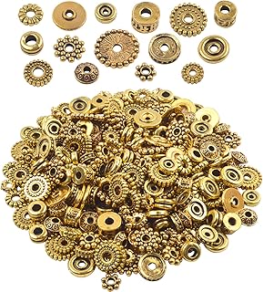 100 grammes (environ 170-300 pièces) perles d'espacement en or antique de style. DIAYTAR COTE D'IVOIRE est la destination idéale pour les acheteurs en ligne qui recherchent des produits de qualité à des prix compétitifs. La boutique en ligne dispose d'une grande sélection de produits allant de l'électronique à la mode, en passant par les produits pour la maison et le jardin. Les clients peuvent profiter de promotions et de réductions régulières pour réaliser des économies.
