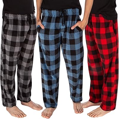 Ensemble pyjama 3 pièces à carreaux pour hommes avec pantalon en polaire douce et poches. DIAYTAR COTE D'IVOIRE se positionne comme la référence en matière de shopping en ligne en Côte d'Ivoire, offrant une large gamme de produits à des prix compétitifs. La boutique en ligne propose des produits de qualité, une livraison rapide et sécurisée ainsi qu'un service client de haute qualité.