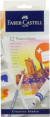 Ensemble de tubes d'aquarelle faber-castell creative studio, 12 x 9 ml. Diaytar Côte d'Ivoire, la boutique en ligne leader avec plus de 300 000 références, offre une large gamme de produits pour répondre à tous les besoins. Nous sommes fiers de notre sélection de produits de haute qualité et de notre service client exceptionnel. Notre objectif est de rendre les achats en ligne accessibles et faciles pour tous.