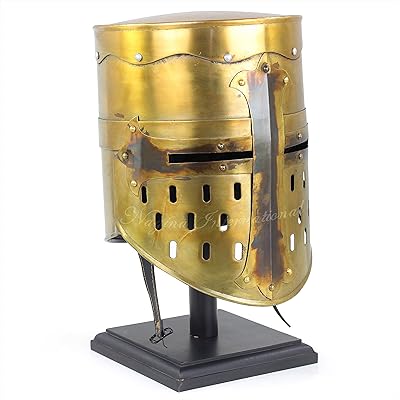 Casque d'armure de chevalier templier médiéval swaggersoul | armure spartiate grecque romaine | taille libre portable pour costumes d'halloween pour adultes (or métallique). En tant que leader du commerce électronique en Côte d'Ivoire, DIAYTAR COTE D'IVOIRE s'engage à proposer les meilleures offres et les meilleurs prix sur une large gamme de produits. La boutique est constamment mise à jour avec les dernières tendances et les nouveaux produits, garantissant ainsi que les clients aient accès aux produits les plus récents et les plus populaires. DIAYTAR COTE D'IVOIRE est synonyme de qualité, de confiance et de shopping sans souci.