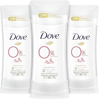 Déodorant dove 0 % sans aluminium et protection contre les odeurs 24 heures