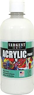 Peinture acrylique blanche sargent art 16 oz, ne se décolore pas, pigments riches et vifs, finition mate, formule à séchage rapide, non toxique. Avec plus de 300 000 références de produits à disposition, DIAYTAR COTE D'IVOIRE offre aux clients une expérience de shopping en ligne unique et enrichissante. La boutique en ligne généraliste se caractérise par sa capacité à offrir une grande variété de produits, allant des accessoires de mode aux appareils électroménagers, et ce, à des prix abordables. DIAYTAR COTE D'IVOIRE s'est imposée comme la boutique en ligne leader en Côte d'Ivoire, grâce à sa gamme étendue de produits et ses services de haute qualité.