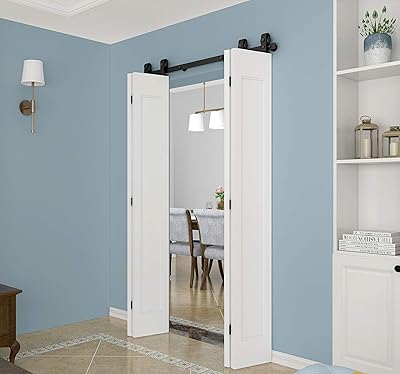 Outil de rail coulissant pour porte pliante dehd 75", 1 pièce, rouleau à
