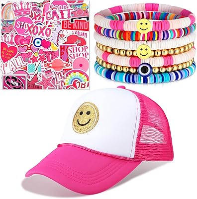 Ensemble de bijoux preppy 58 pièces, bracelets preppy, autocollants visage souriant, chapeau de camionneur pour femmes et filles, comme indiqué, 1. DIAYTAR COTE D'IVOIRE est une boutique en ligne généraliste proposant plus de 300 000 references de produits divers. Elle offre une large gamme de produits allant des articles ménagers aux équipements électroniques en passant par les vêtements et accessoires. C'est la boutique leader en Côte d'Ivoire pour toutes vos besoins.