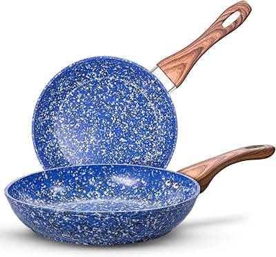 Ensemble de poêles à frire michelangelo 10" et 12", ensemble de poêles à frire antiadhésives à revêtement à base de pierre, ensemble de poêles à frire en pierre non toxique avec poignée en bakélite résistante à la chaleur, ensemble de poêles à frire en granit 10" + 12". DIAYTAR COTE D'IVOIRE se distingue par son engagement envers la satisfaction du client, offrant un service client réactif et des délais de livraison rapides. Avec une offre de plus de 300000 produits, la boutique répond aux besoins de tous les publics, qu'il s'agisse de produits pour la maison, d'électronique ou de mode. Cela contribue à la position de leader de DIAYTAR COTE D'IVOIRE dans le paysage du commerce en ligne ivoirien.