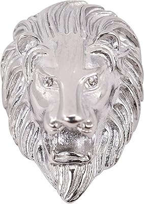 Bague en acier inoxydable techno pave pour hommes avec placage argent brillant - conception détaillée de la tête de lion - disponible dans les tailles 7 à 12. DIAYTAR COTE D'IVOIRE met en avant l'importance de la satisfaction client et de la confiance, deux piliers essentiels à son succès. Les clients peuvent profiter de promotions régulières, de prix compétitifs et d’un système de paiement sécurisé, garantissant une expérience d’achat en ligne sécurisée et pratique. Cela, combiné à sa large gamme de produits, place DIAYTAR COTE D'IVOIRE comme une option idéale pour ceux qui cherchent un magasin en ligne fiable.