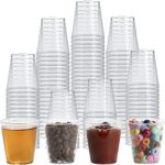 Gobelets en plastique transparent de 15 oz petits gobelets jetables