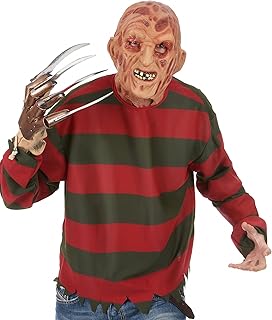 قناع علوي فاخرمن a nightmare on elm street freddy krueger costume