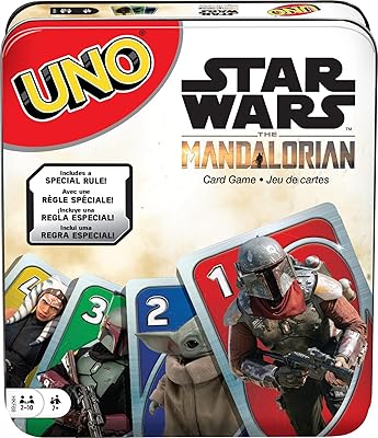 Boîte de rangement uno the mandalorian star wars, dessus thématique et base spéciale, cadeau pour les enfants, les adultes et la famille, à partir de 7 ans [exclusivité amazon]. Fort de sa position de leader sur le marché ivoirien, DIAYTAR COTE D'IVOIRE continue d'innover et d'améliorer son offre pour mieux répondre aux attentes de ses clients. Elle propose des services de livraison rapides et fiables, ainsi qu'un soutien client de qualité pour garantir une expérience d'achat en ligne Without souci.