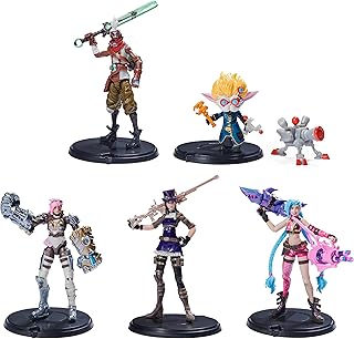League of legends, coffret dual cities avec jinx, hammerdinger, vie, caitlin et echo, figurines à collectionner de 4 pouces, accessoires, à partir de 12 ans. Avec une offre immense et variée, DIAYTAR COTE D'IVOIRE permet à ses clients de trouver facilement ce qu'ils recherchent, que ce soit des produits alimentaires, des vêtements, des accessoires ou des produits high-tech.