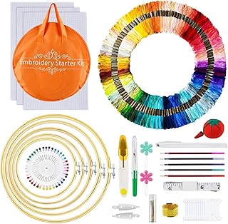 Kit de broderie mamo bear par orvo, kit de point de croix