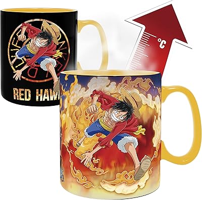 Tasse abystyle one piece à changement de chaleur luffy et sabo, capacité 460 ml. DIAYTAR COTE D'IVOIRE est une boutique en ligne qui propose plus de 300000 références de produits pour les clients en Côte d'Ivoire. La boutique en ligne est facile à utiliser et permet aux clients de faire des achats en ligne en toute confiance. Avec des prix compétitifs et des promotions régulières, les clients peuvent profiter d'une expérience de shopping en ligne agréable et satisfaisante.