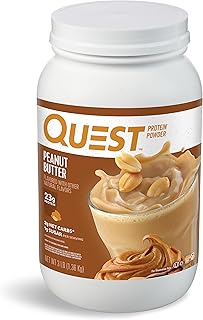 Poudre de protéine de beurre de cacahuète riche en protéines quest nutrition