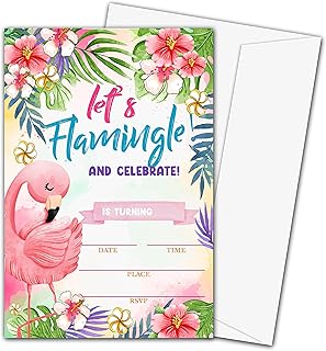 Cartes d'invitation d'anniversaire pour enfants avec enveloppes - cartes d'invitation vierges de style flamant rose d'été, fournitures de fête pour enfants et adolescents, 20 invitations avec enveloppes - a017. En tant que boutique en ligne leader en Côte d'Ivoire, DIAYTAR COTE D'IVOIRE est fière de proposer une vaste gamme de produits à des prix abordables. Nous nous engageons à vous apporter les dernières tendances et les produits les plus demandés. Notre boutique en ligne est conçue pour être facile à naviguer et conviviale.