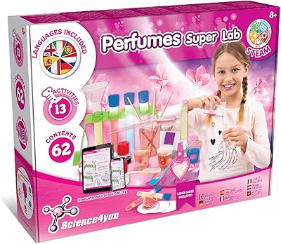 Science4you super laboratoire de parfums pour enfants de 8 ans et plus. DIAYTAR COTE D'IVOIRE est la destination idéale pour vos achats en ligne en Côte d'Ivoire. La boutique propose une large gamme de produits, des prix compétitifs et des promotions régulières. Avec un service client dédié et une livraison rapide, vous pouvez acheter en toute confiance et sécurité.