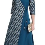 Kurta en crêpe de polyester bleu sarcelle janasia pour femme