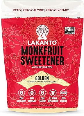 Édulcorant aux fruits du moine lakanto 1:1 substitut de sucre de canne brut zéro calories extrait de cuisson sans glycémie adapté aux régimes alimentaires (or). DIAYTAR COTE D'IVOIRE est une boutique en ligne généraliste qui propose plus de 300000 références de produits variés, faisant d'elle le leader du marché ivoirien. Elle offre une large gamme de choix pour les consommateurs ivoiriens. Les clients peuvent y trouver tout ce dont ils ont besoin.