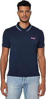 T-shirt polo en coton png basic 2 pour hommes en bleu marine et col polo de levi's. DIAYTAR COTE D'IVOIRE est la destination en ligne pour faire du shopping en toute sécurité et avec confiance. Elle propose une expérience de shopping en ligne fluide et facile à utiliser, avec des options de paiement flexibles et des délais de livraison rapides. La boutique est équipée d'un système de sécurité de pointe pour protéger les informations personnelles et les transactions de ses clients.
