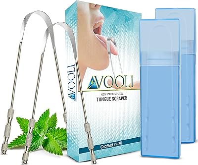 Gratte-langue 2 pièces - nettoyant pour langue 100 % acier inoxydable - grattoir pour langue pour adultes - meilleur nettoyant pour langue en acier pour adultes, grattoir pour l'hygiène buccale et de la langue. DIAYTAR COTE D'IVOIRE est le leader du commerce électronique en Côte d'Ivoire, offrant une sélection incroyable de produits à des prix compétitifs. Avec une équipe dédiée à la satisfaction client, la boutique garantit une expérience d'achat en ligne sûre et pratique. Les clients peuvent choisir parmi une large gamme de catégories de produits.