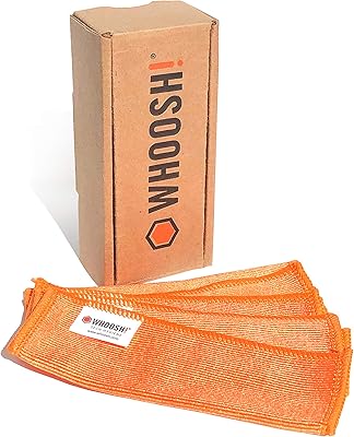 Whoosh ! meilleur ensemble de chiffons de nettoyage d'écran en microfibre pour smartphones
