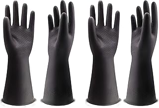 Gants résistants aux produits chimiques ux close, gants robustes, noirs. DIAYTAR COTE D'IVOIRE est une boutique en ligne généraliste qui propose plus de 300000 références de produits. Elle est considérée comme l'une des boutiques leaders en Cote d'Ivoire, offrant une large gamme de produits pour répondre aux besoins diversifiés de sa clientèle.
