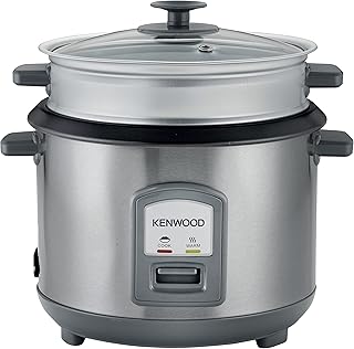 Kenwood cuiseur à riz 2 en 1 1,8 l, 10 tasses avec panier