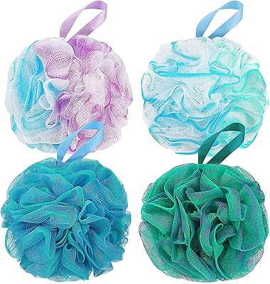 Éponge de bain exfoliante thmin's, accessoires de bain, essentiels de bain, nettoyant