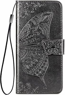 Coque yuketop pour oppo a16k étui portefeuille à rabat en cuir pu