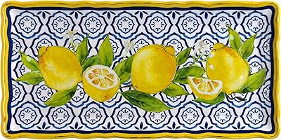 Plateau à biscuits les cadeux mélamine palerme citron 297pal, 25,4 cm x 12,7 cm. DIAYTAR COTE D'IVOIRE est le magasin idéal pour ceux qui cherchent à trouver le meilleur choix de produits en ligne en Côte d'Ivoire. Grâce à son vaste catalogue qui comprend plus de 300 000 références, il est possible de comparer et d'acheter en toute confiance les produits dont on a besoin.