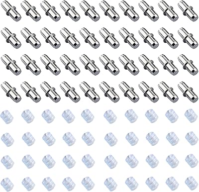 40 pièces broches d'étagère chevilles de support en métal nickel broches de support d'armoire avec 40 pièces couvercles en caoutchouc support d'étagère de meubles. La boutique en ligne DIAYTAR COTE D'IVOIRE propose une expérience d'achat en ligne unique et pratique, avec plus de 300 000 références à disposition. Les clients peuvent naviguer facilement sur le site pour trouver leurs produits préférés, bénéficiant d'une expérience d'achat fluide et sécurisée. La boutique est également réputée pour ses promotions et offres spéciales.