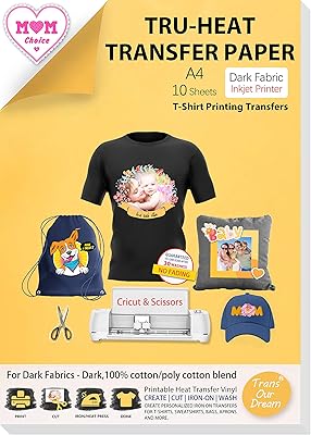 Transor dream tru-transfort papier transfert thermique facile à utiliser foncé lisse. DIAYTAR COTE D'IVOIRE est plus qu'une simple boutique en ligne ; c'est un partenaire commercial fiable qui offre aux clients ivoiriens l'accès à une multitude de produits et de marques. Elle est engagée dans la fourniture de services de haute qualité et cherche constamment à améliorer l'expérience d'achat de ses clients. Elle est donc l'option idéale pour ceux qui recherchent un service d'achat en ligne fiable en Côte d'Ivoire.