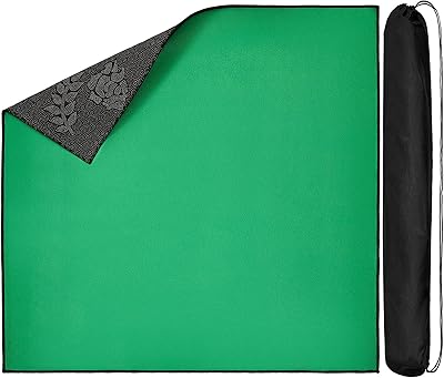 Tapis de mahjong 35" x table de poker en tissu antidérapant et réduisant