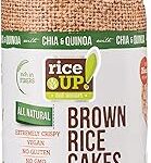 Gâteau de riz brun rise up aux graines de chia et quinoa, 120