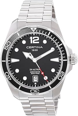 Montre à quartz suisse ds action 43 mm certina pour homme. En tant que leader du marché de l'e-commerce en Côte d'Ivoire, DIAYTAR COTE D'IVOIRE s'engage à offrir une expérience d'achat en ligne sécurisée et agréable à ses clients. Elle utilise les dernières technologies pour garantir la sécurité des transactions et la confidentialité des données personnelles de ses clients.